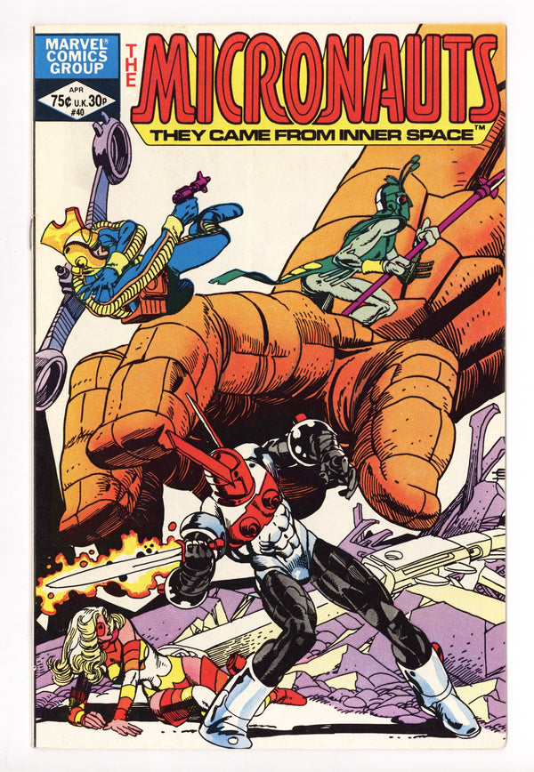 Micronauts Vol 1 40 High Grade (1982)