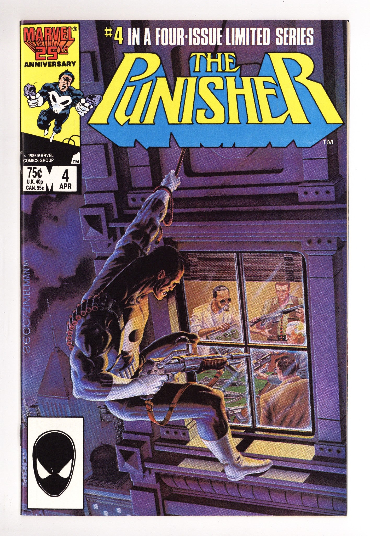 The Punisher Vol 1 4 NM- (9.2) (1986) 