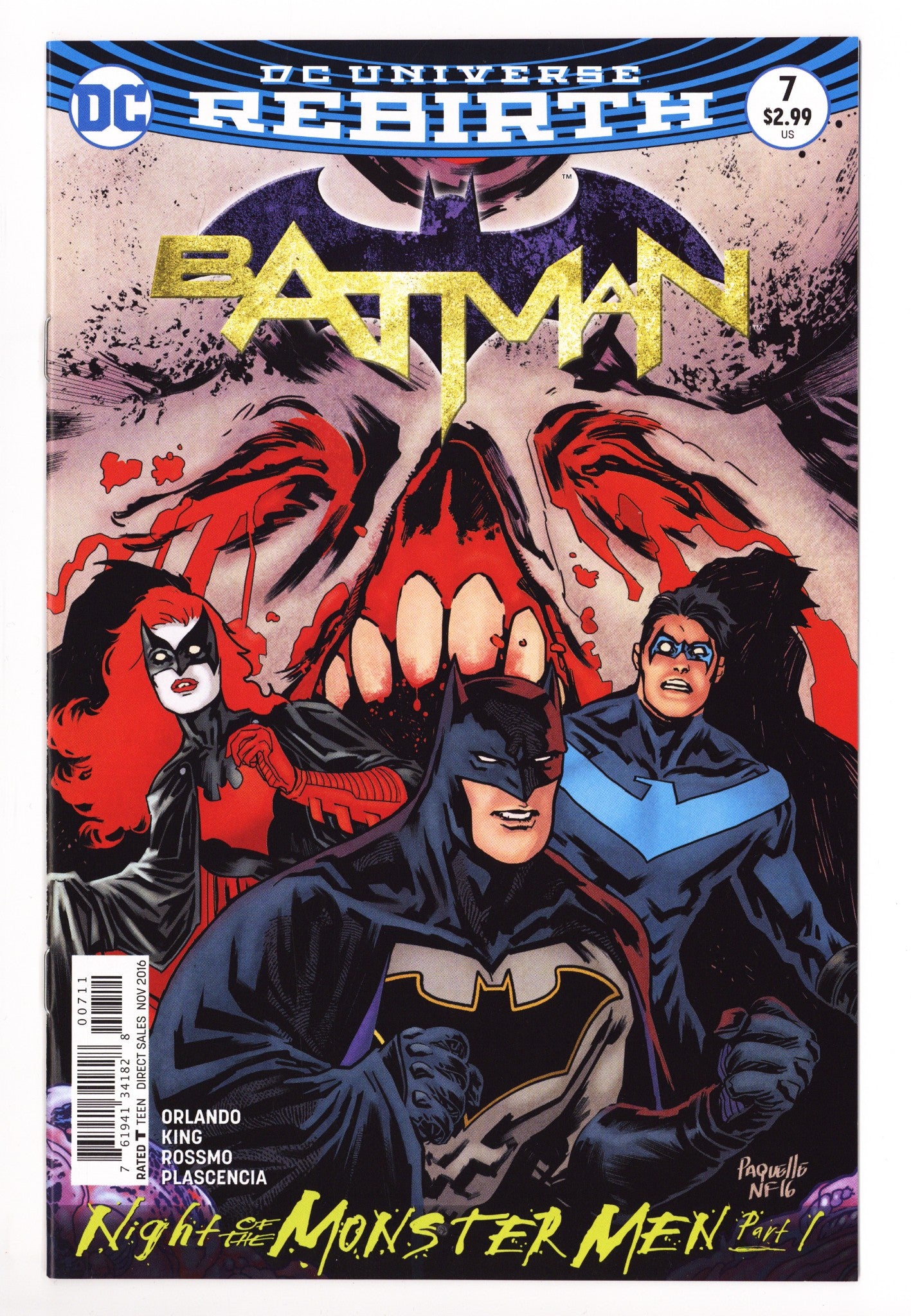 Batman Vol 3 7 High Grade (2016) 