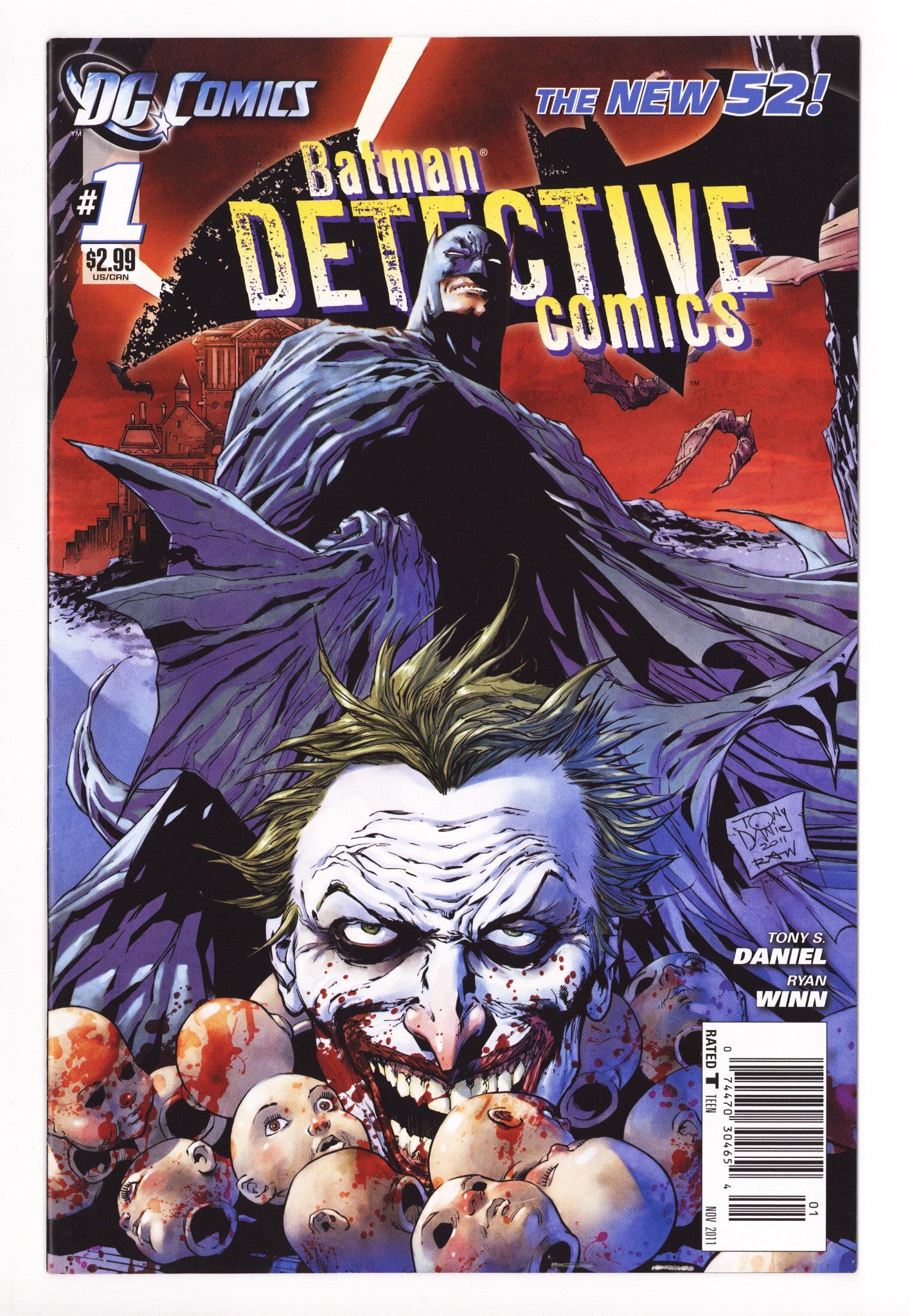 Detective Comics Vol 2 1 VF- (7.5) (2011) Newsstand 