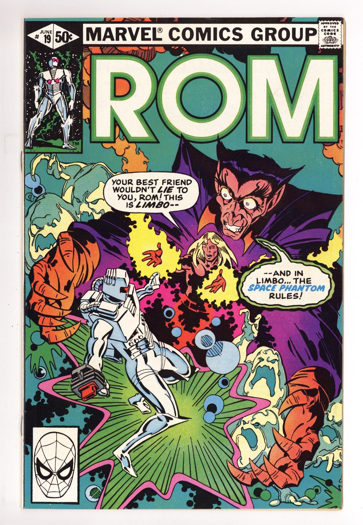 Rom Vol 1 19 Mid Grade (1981) 