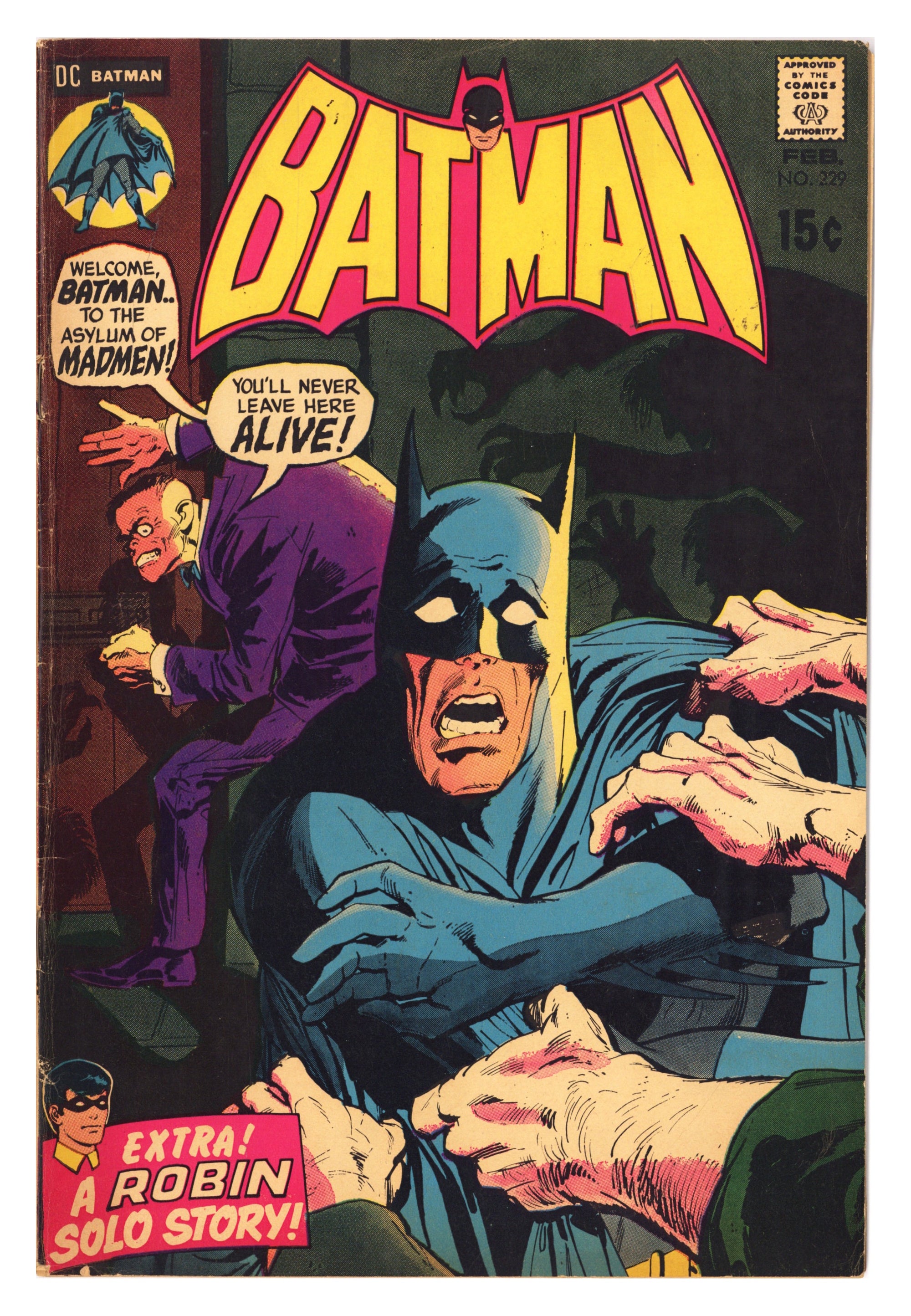 Batman Vol 1 229 VG (4.0) (1971) 