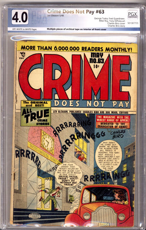Crime Does Not Pay 63 PGX 4.0