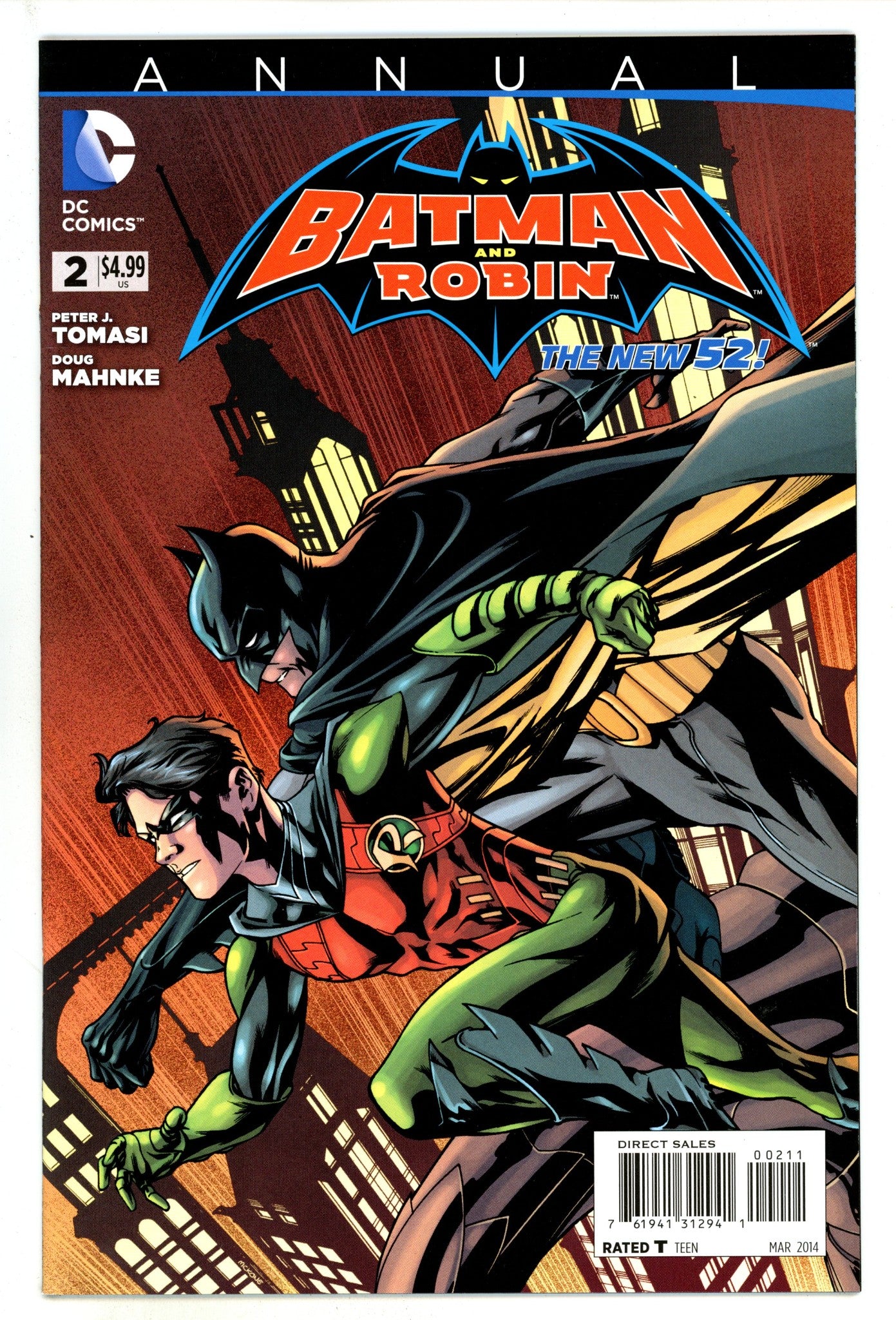 Batman and Robin Annual Vol 2 2 High Grade (2014) 