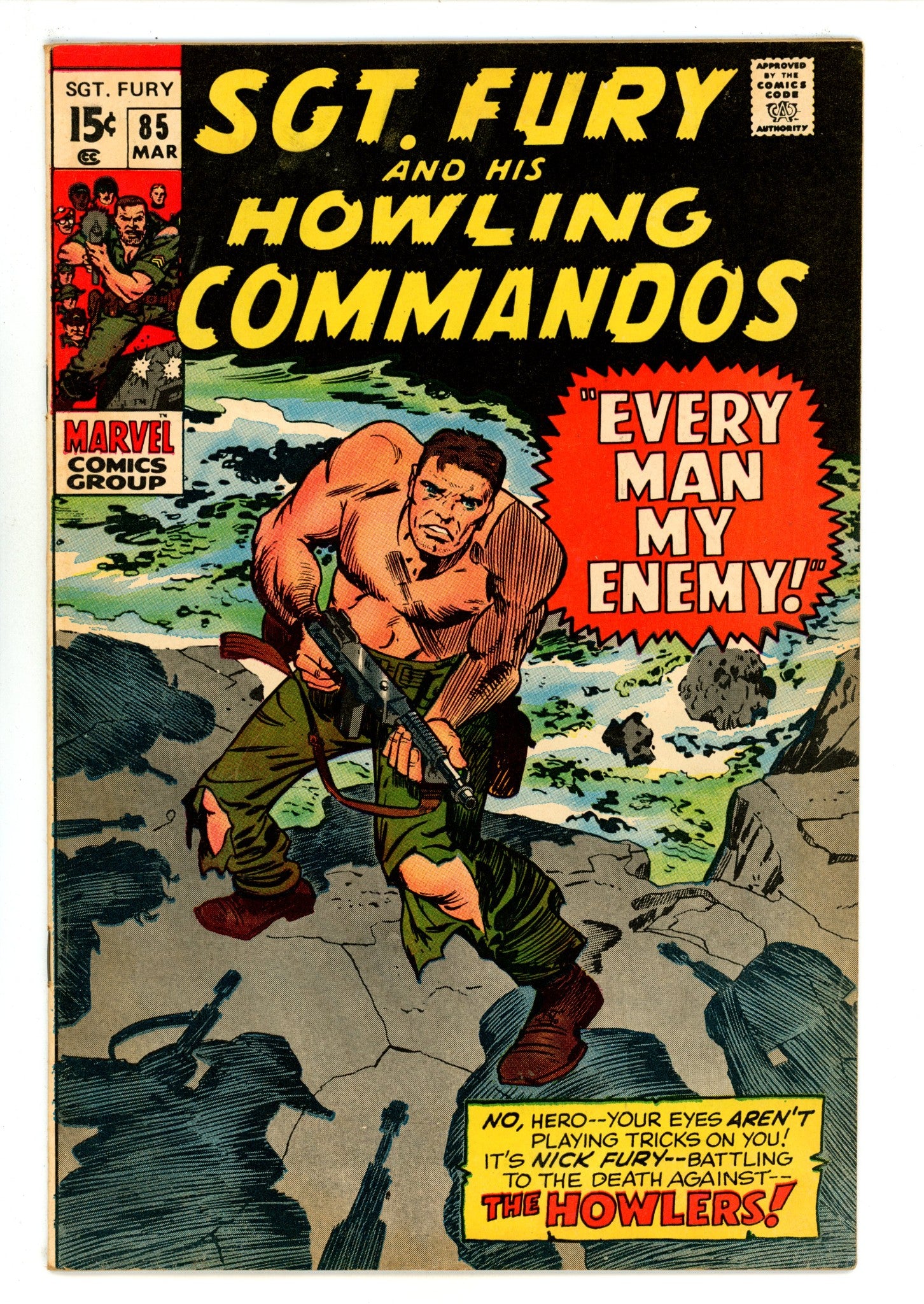 Sgt. Fury 85 FN+ (6.5) (1971) 