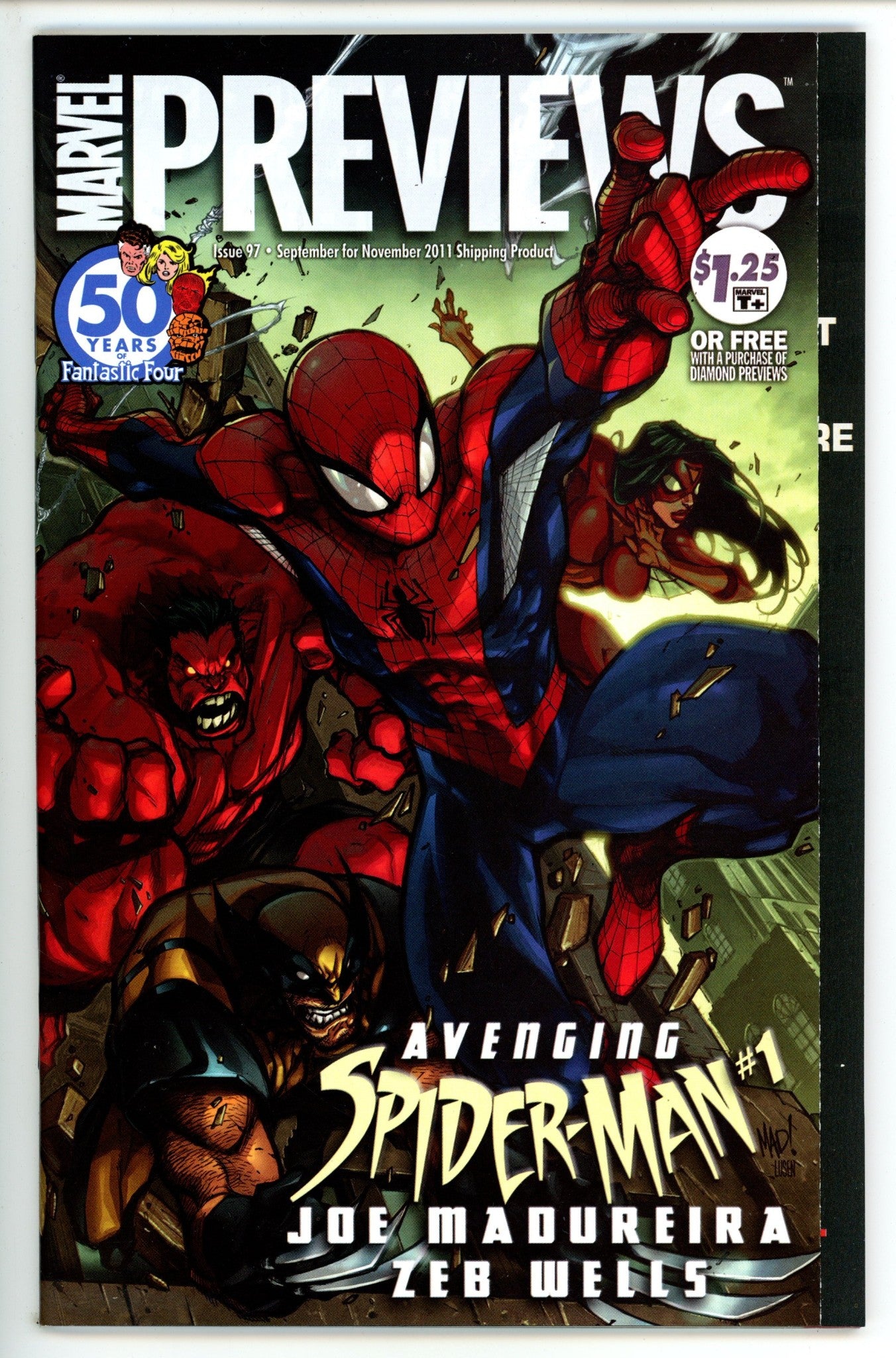 Marvel Previews Vol 1 97 High Grade (2011)