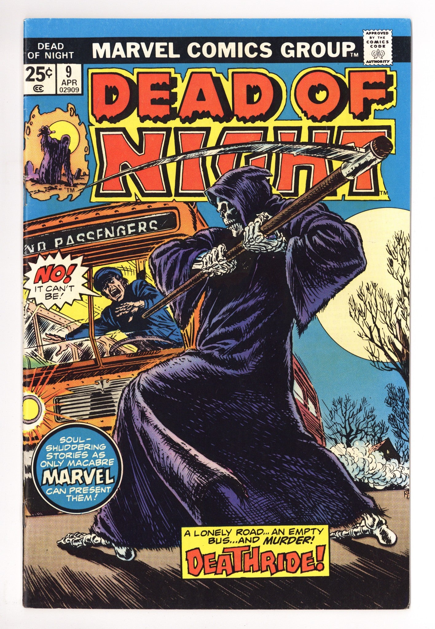 Dead of Night   9  FN/VF (7.0)   (1975)        