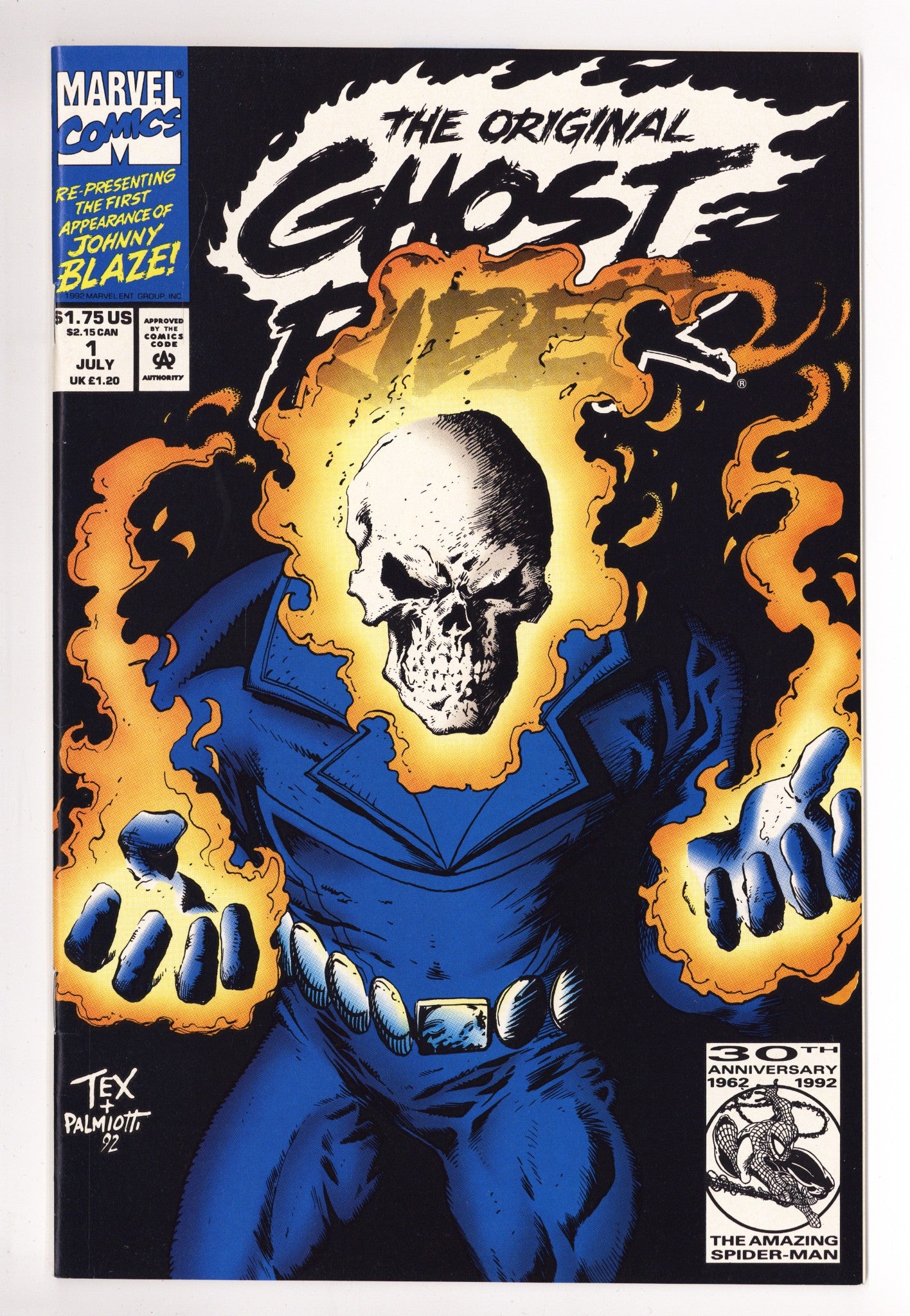 The Original Ghost Rider 1 High Grade (1992) 