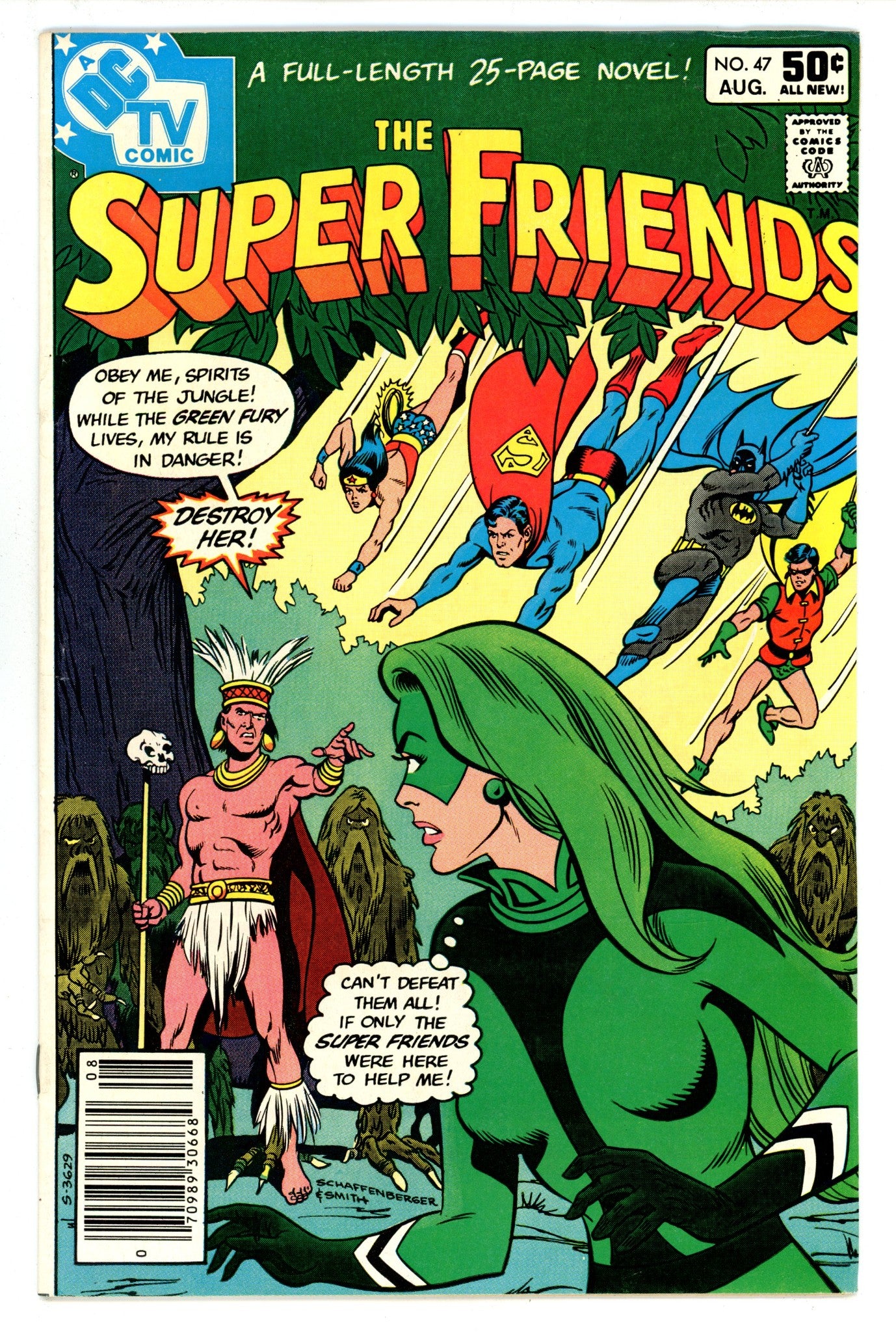 Super Friends Vol 1 47 FN+ (6.5) (1981) Newsstand 