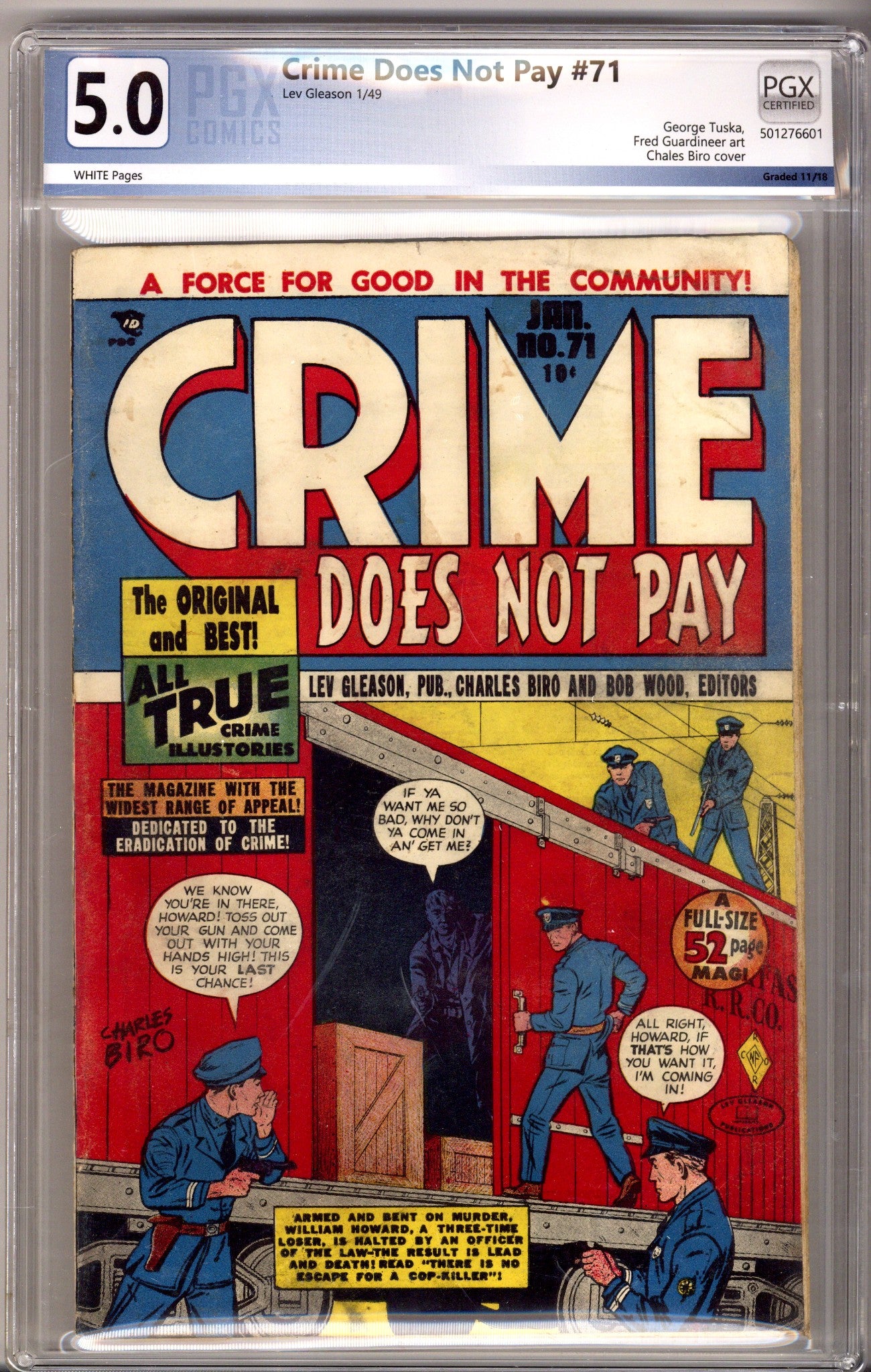 Crime Does Not Pay 71 PGX 5.0