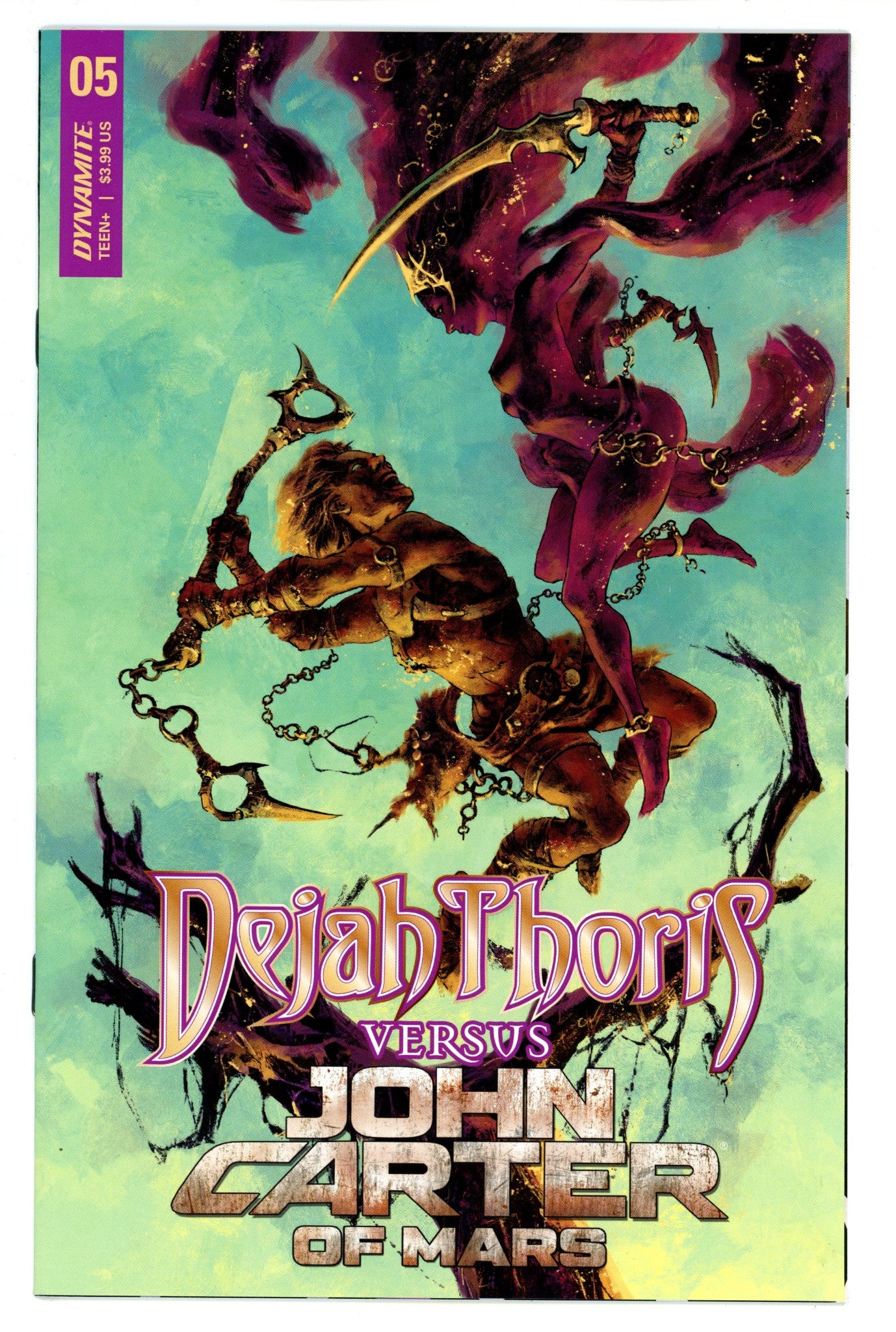 Dejah Thoris versus John Carter 5 High Grade (2021) Fiumara Variant 