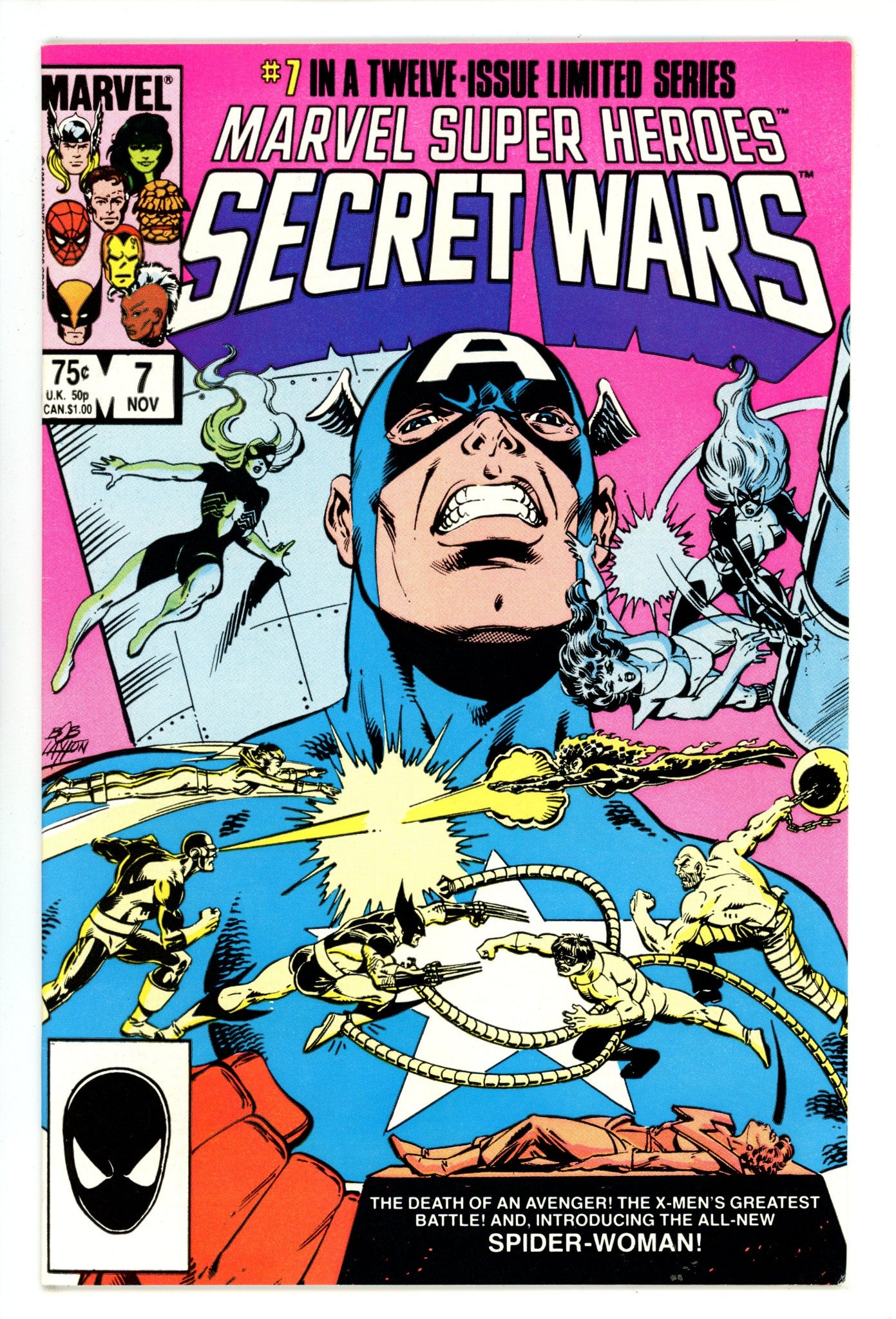 Marvel Super-Heroes Secret Wars   7  VF (8.0)   (1984)        