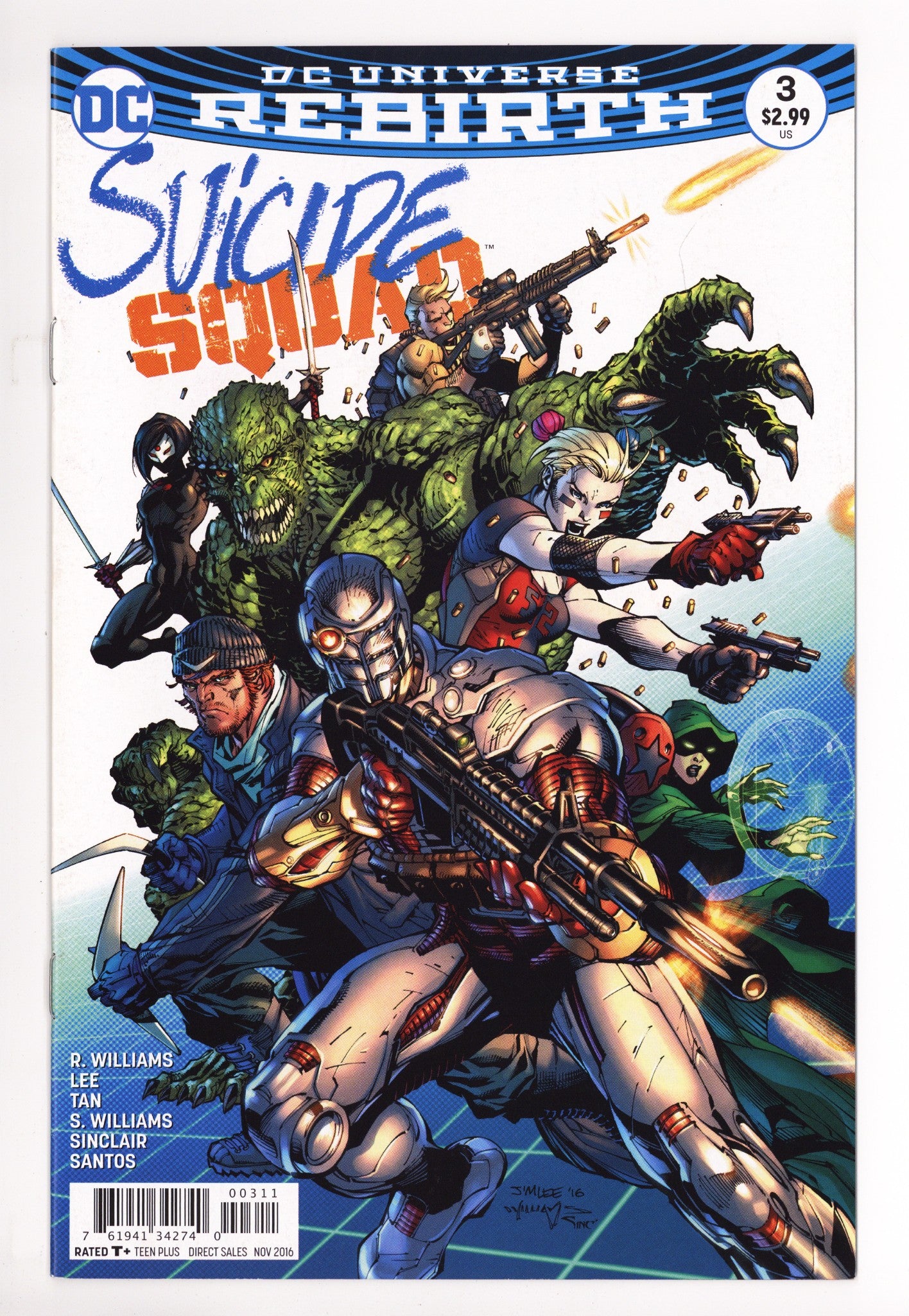 Suicide Squad Vol 4 3 High Grade (2016) 