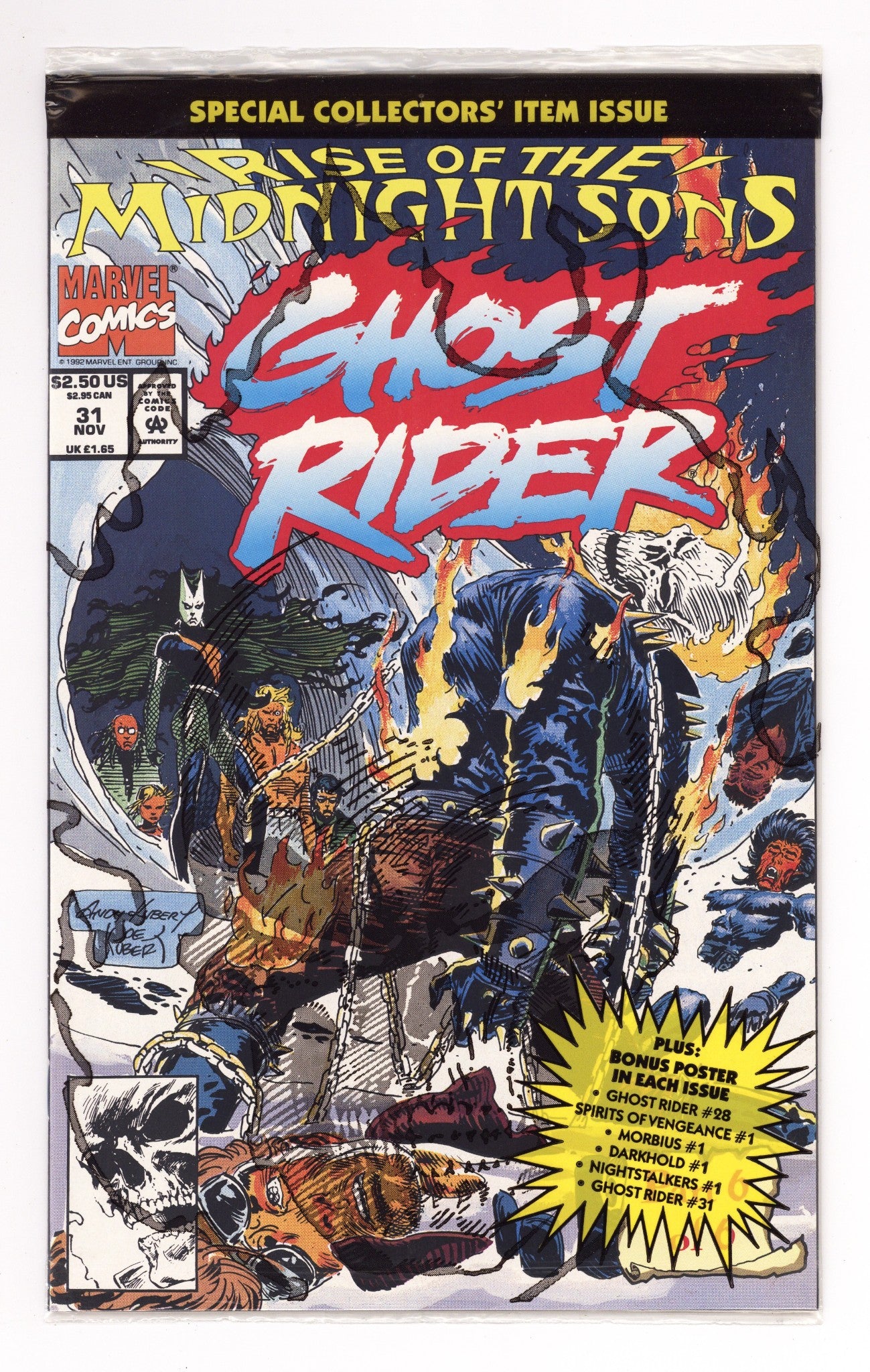 Ghost Rider Vol 2 31 High Grade (1992) Sealed 