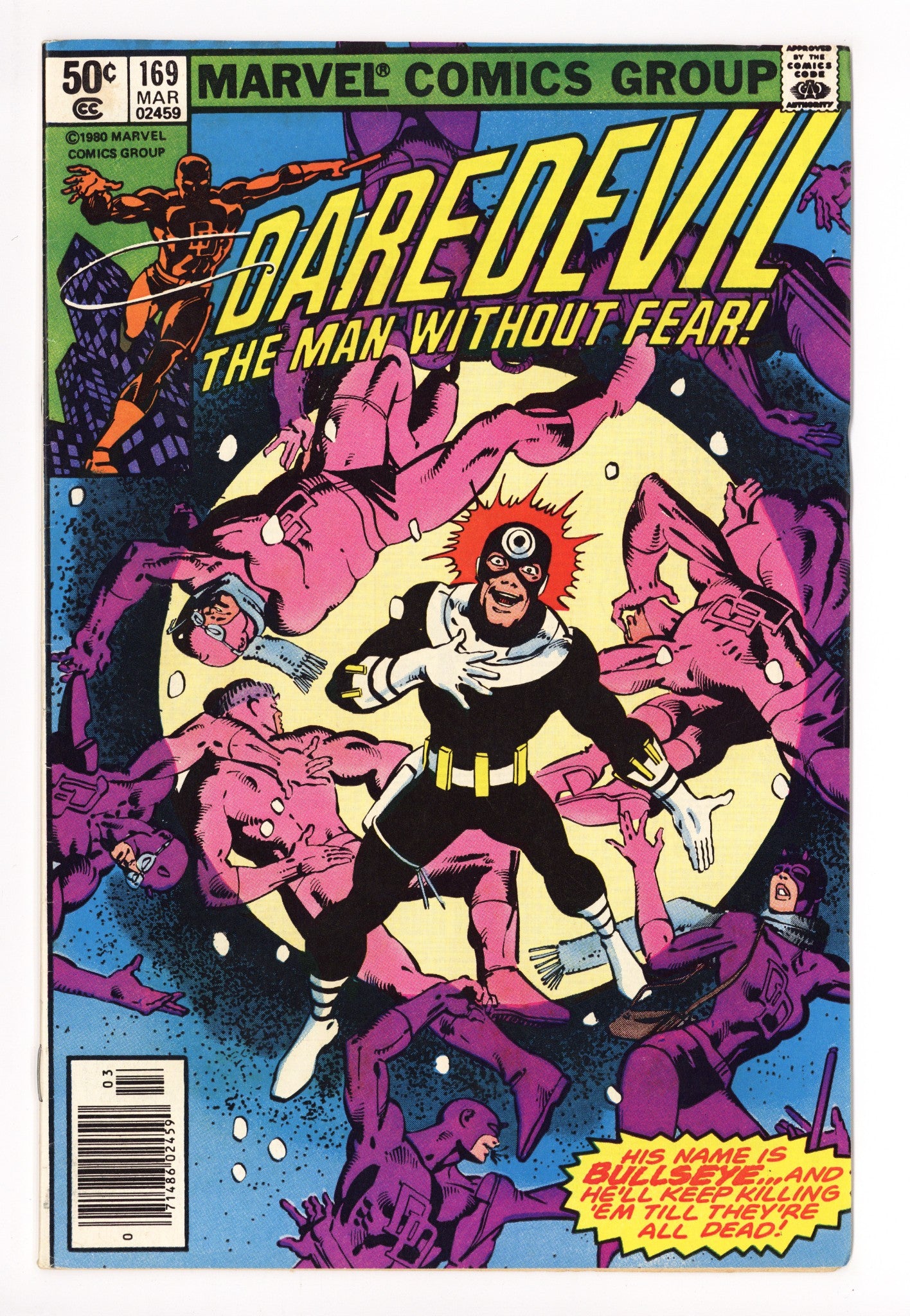 Daredevil Vol 1 169 FN+ (6.5) (1981) Newsstand 