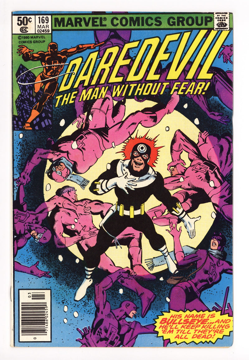 Daredevil Vol 1 169 FN+ (6.5) (1981) Newsstand 