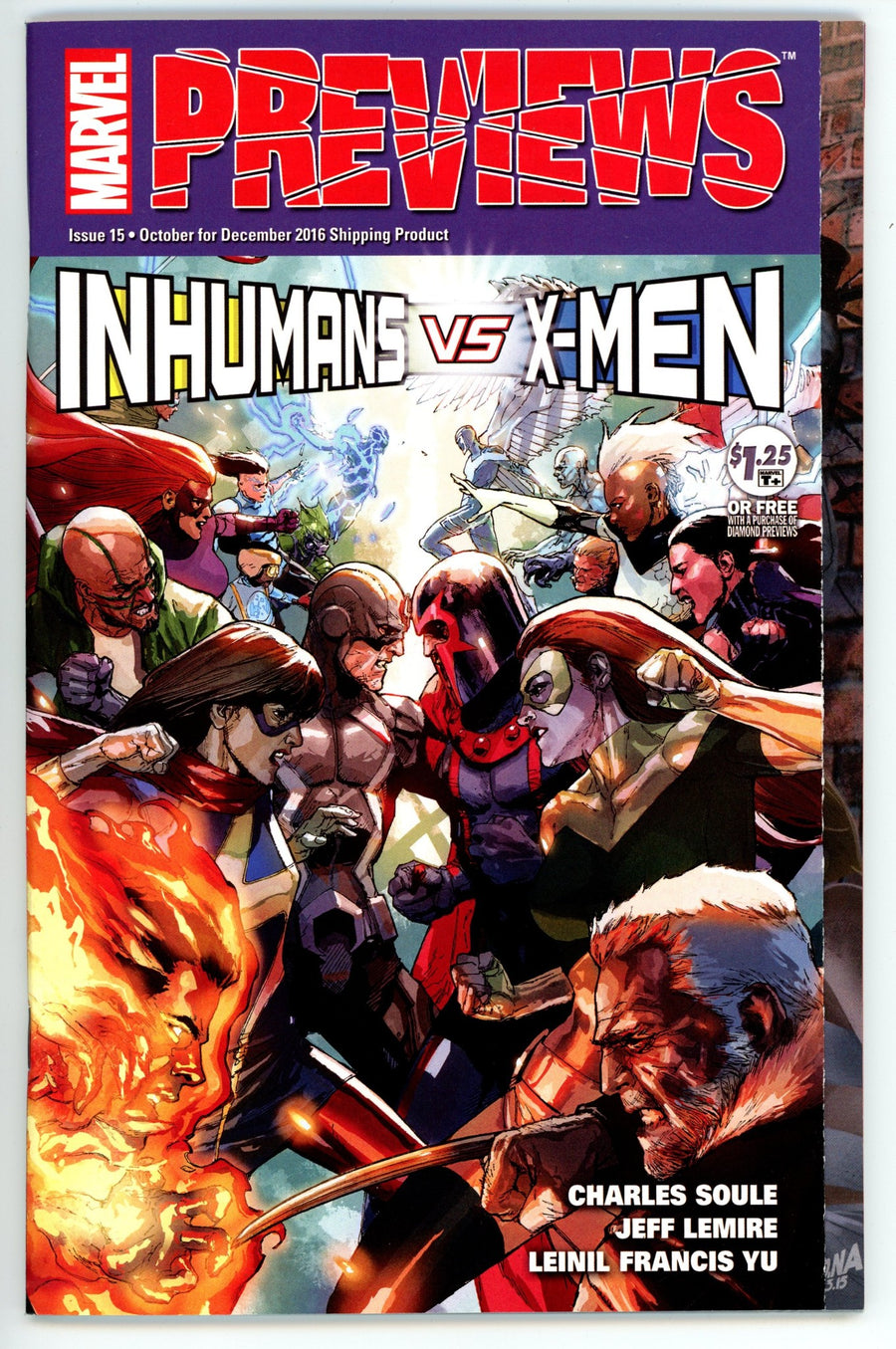 Marvel Previews Vol 3 15 High Grade (2016) 