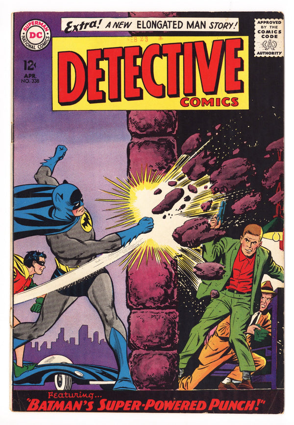 Detective Comics Vol 1 338 VG+ (4.5) (1965)
