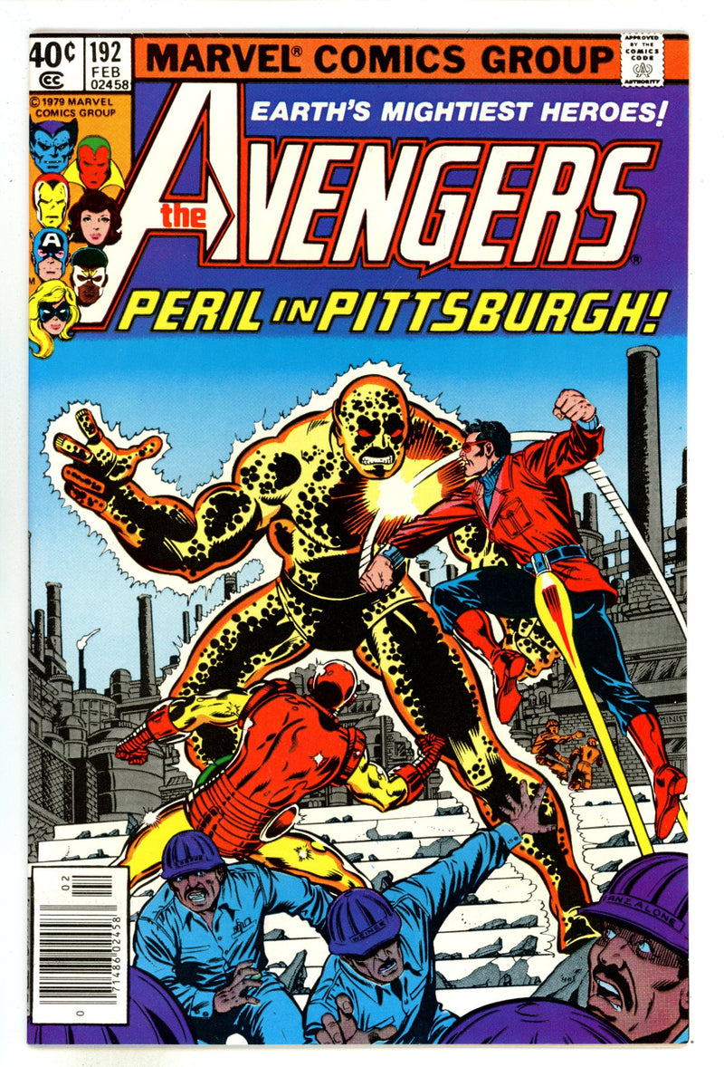The Avengers Vol 1 192  VF/NM (9.0)   (1980)     Newsstand  