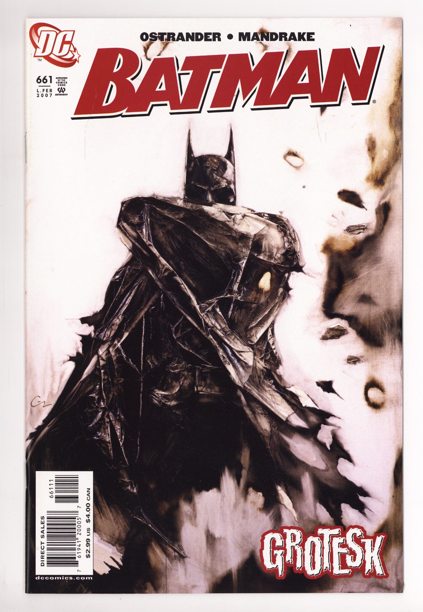 Batman Vol 1 661 High Grade (2007) 