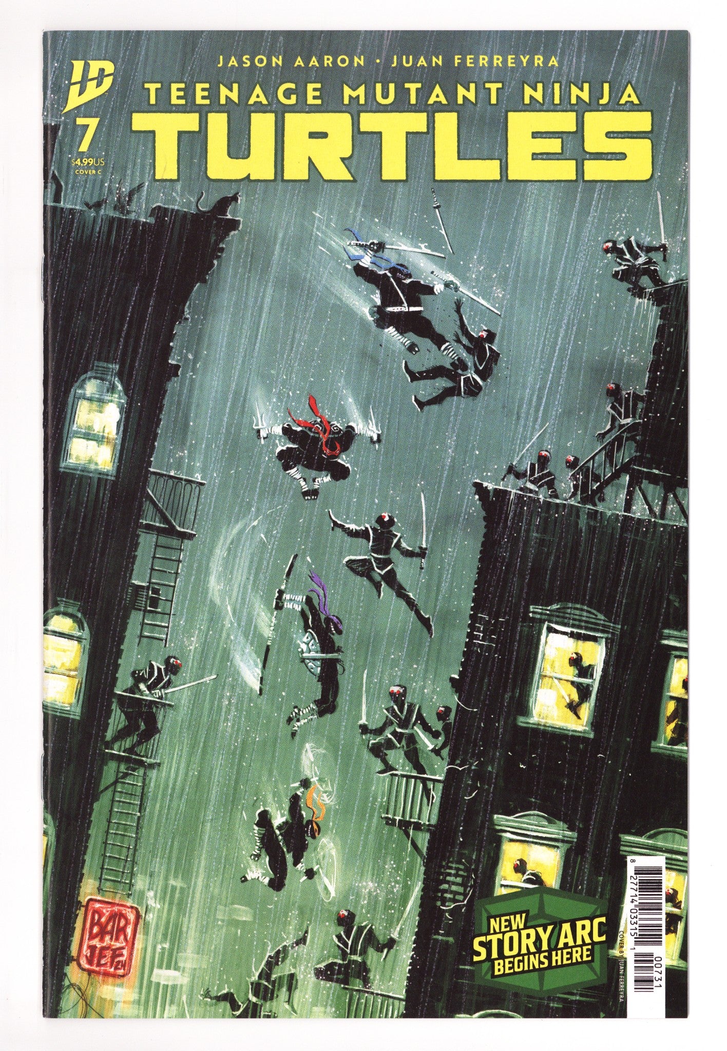 Teenage Mutant Ninja Turtles Vol 6 7 High Grade (2025) Ferreyra Variant 