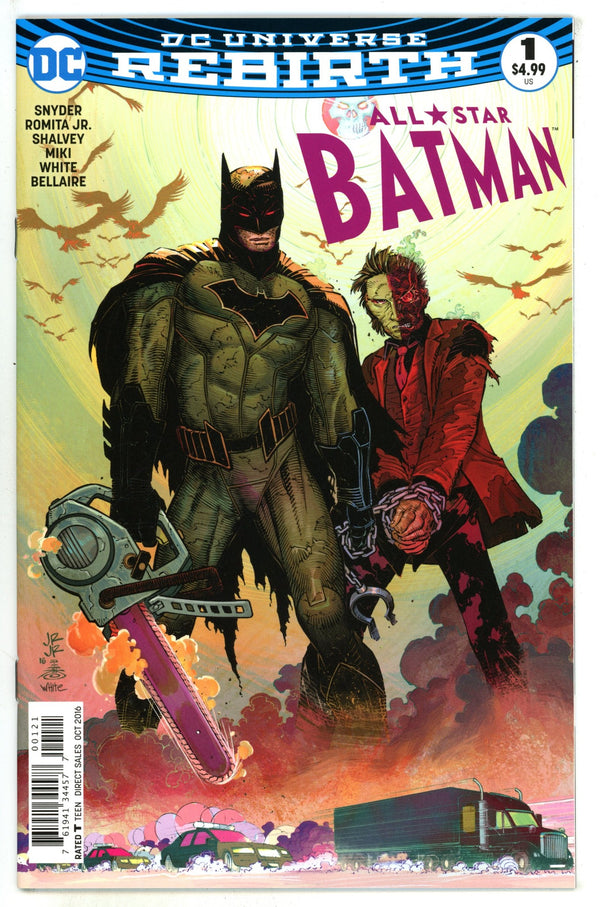 All Star Batman 1 High Grade (2016) Jr. Variant