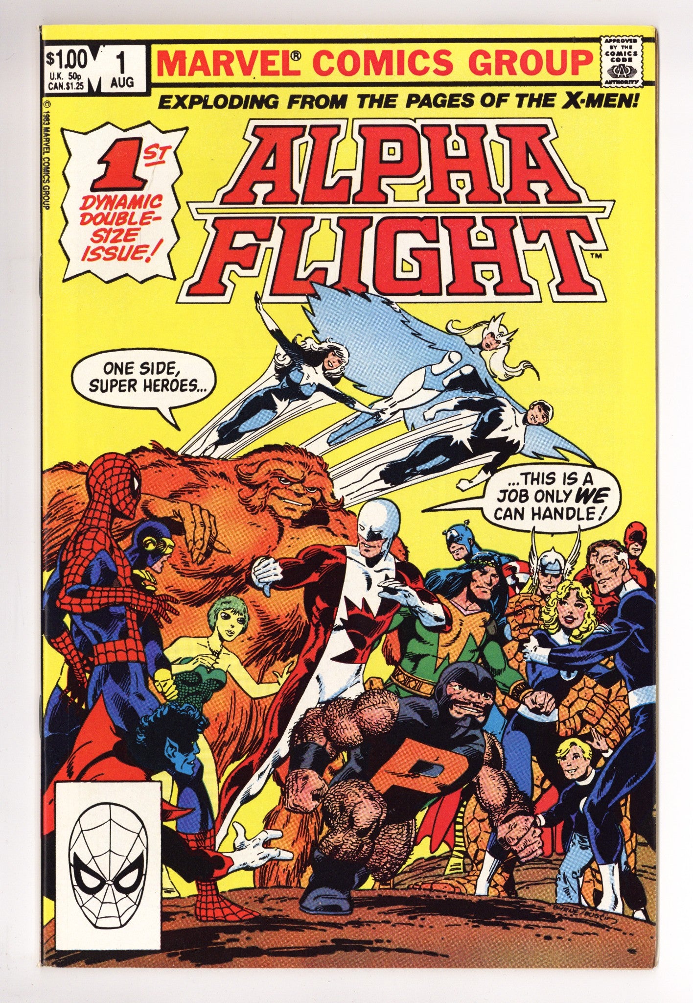 Alpha Flight Vol 1 1 VF+ (8.5) (1983) 