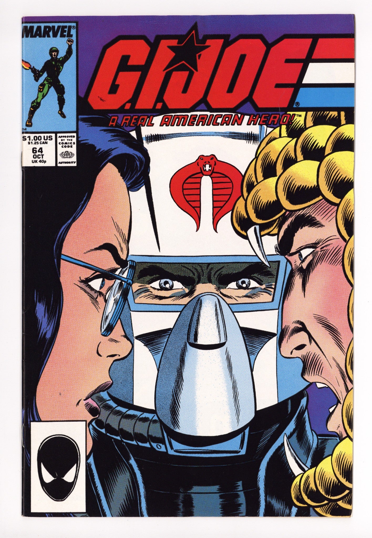 G.I. Joe, A Real American Hero 64 Mid Grade (1987) 