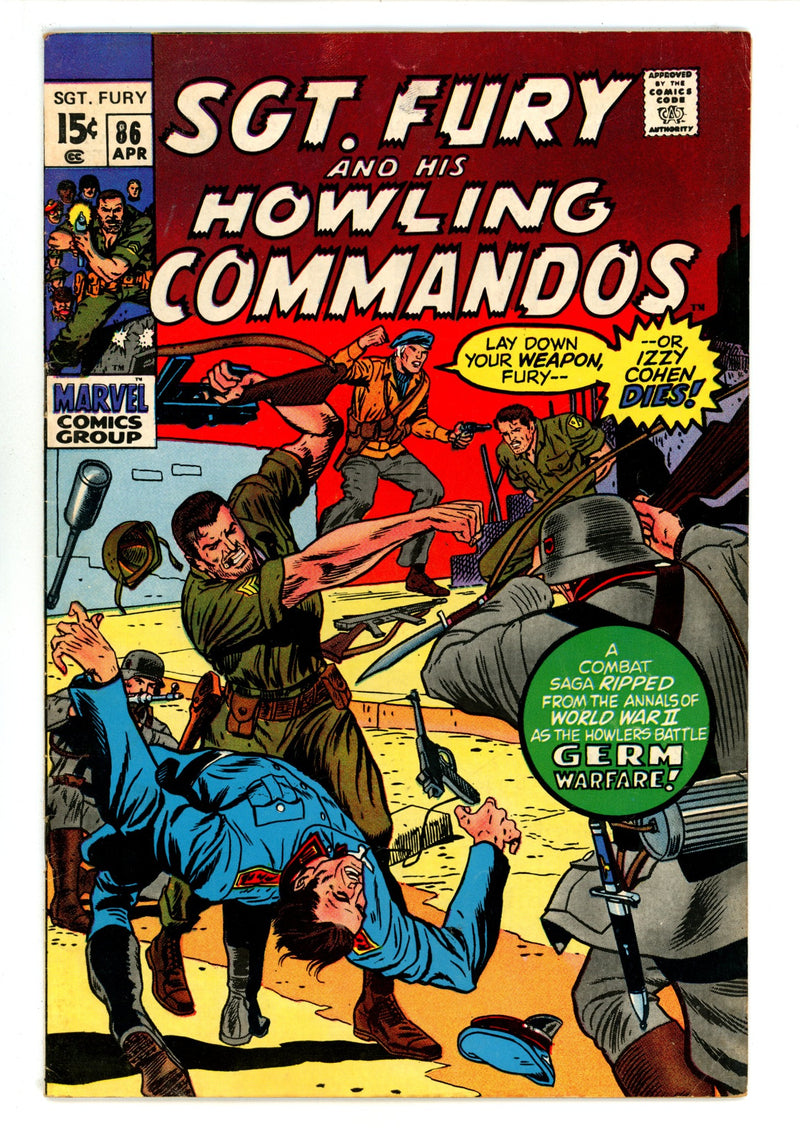 Sgt. Fury 86 VG/FN (5.0) (1971) 