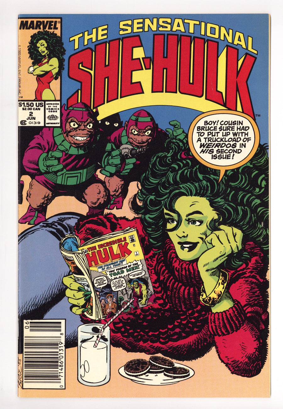 The Sensational She-Hulk Vol 1 2 High Grade (1989) Newsstand 