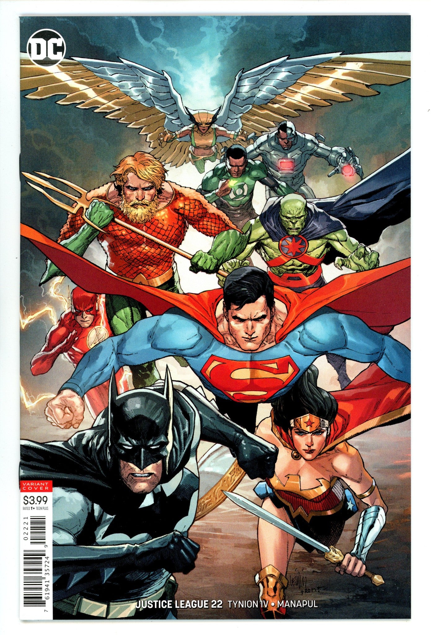 Justice League Vol 3 22 High Grade (2019) Yu Variant 