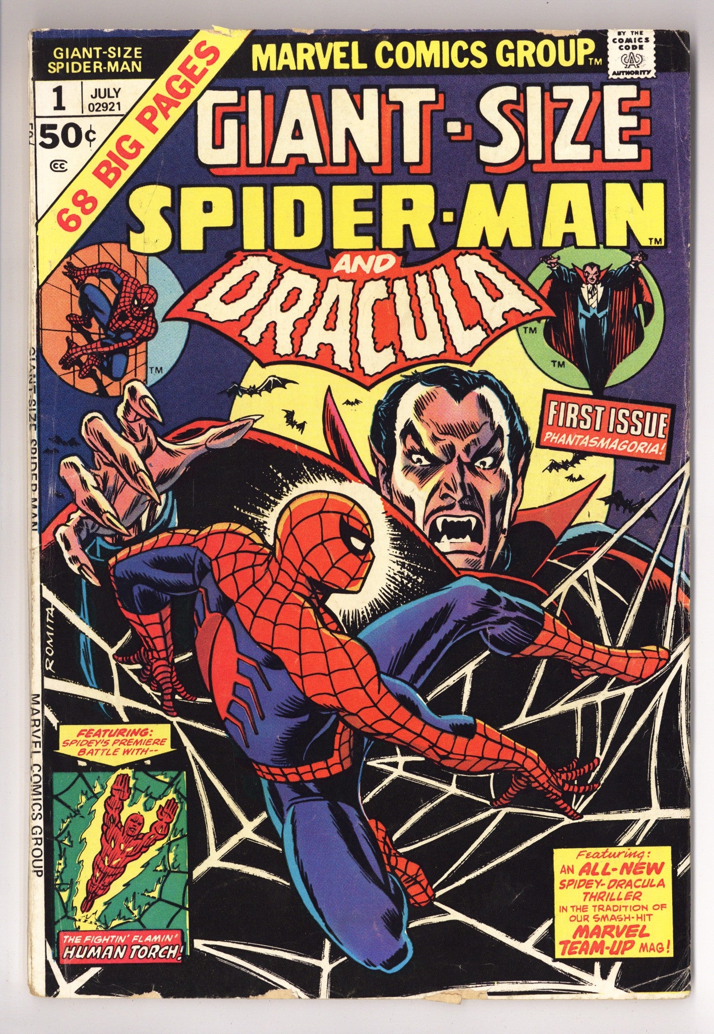 Giant-Size Spider-Man 1 VG (4.0) (1974) 