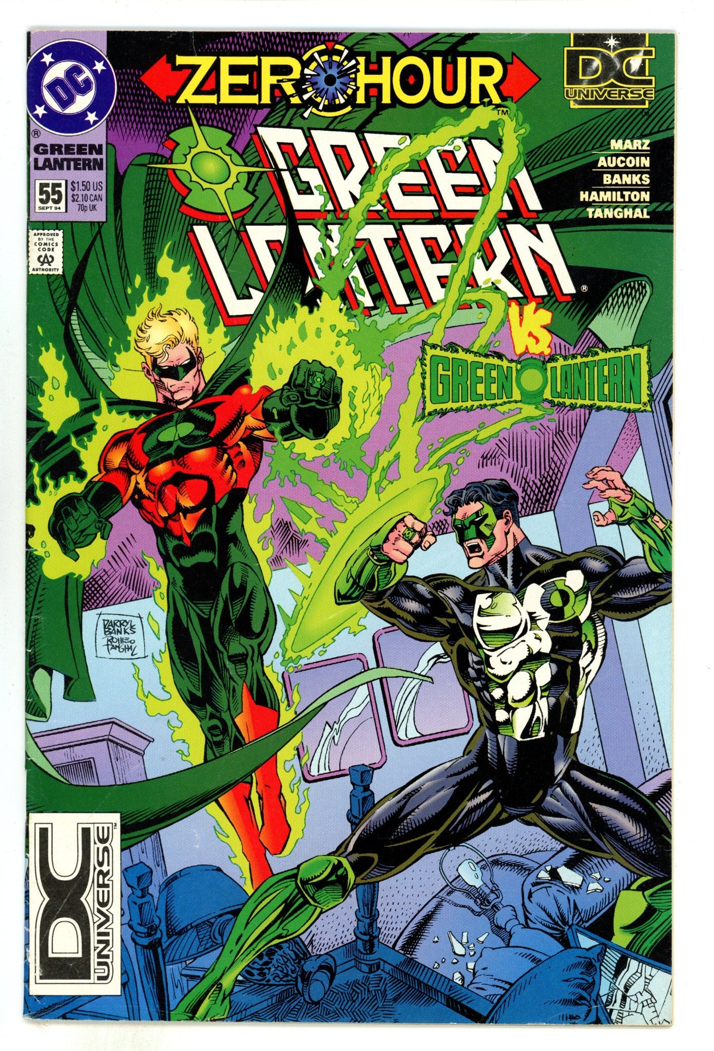 Green Lantern Vol 3 55 VG (4.0) (1994) DC Universe Logo 