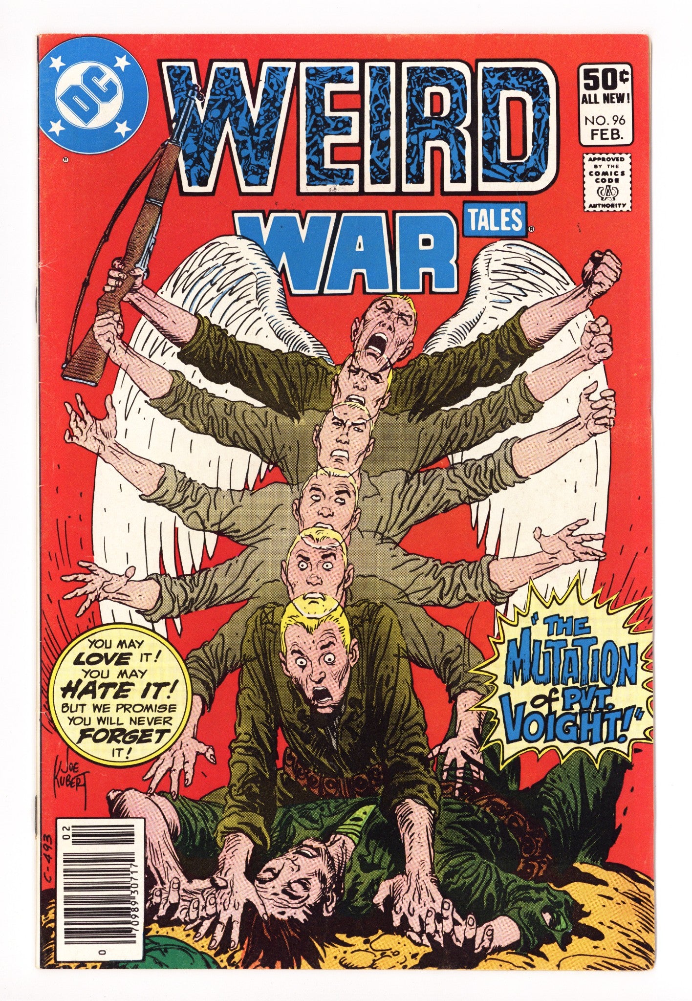 Weird War Tales Vol 1 96 FN- (5.5) (1981) Newsstand 