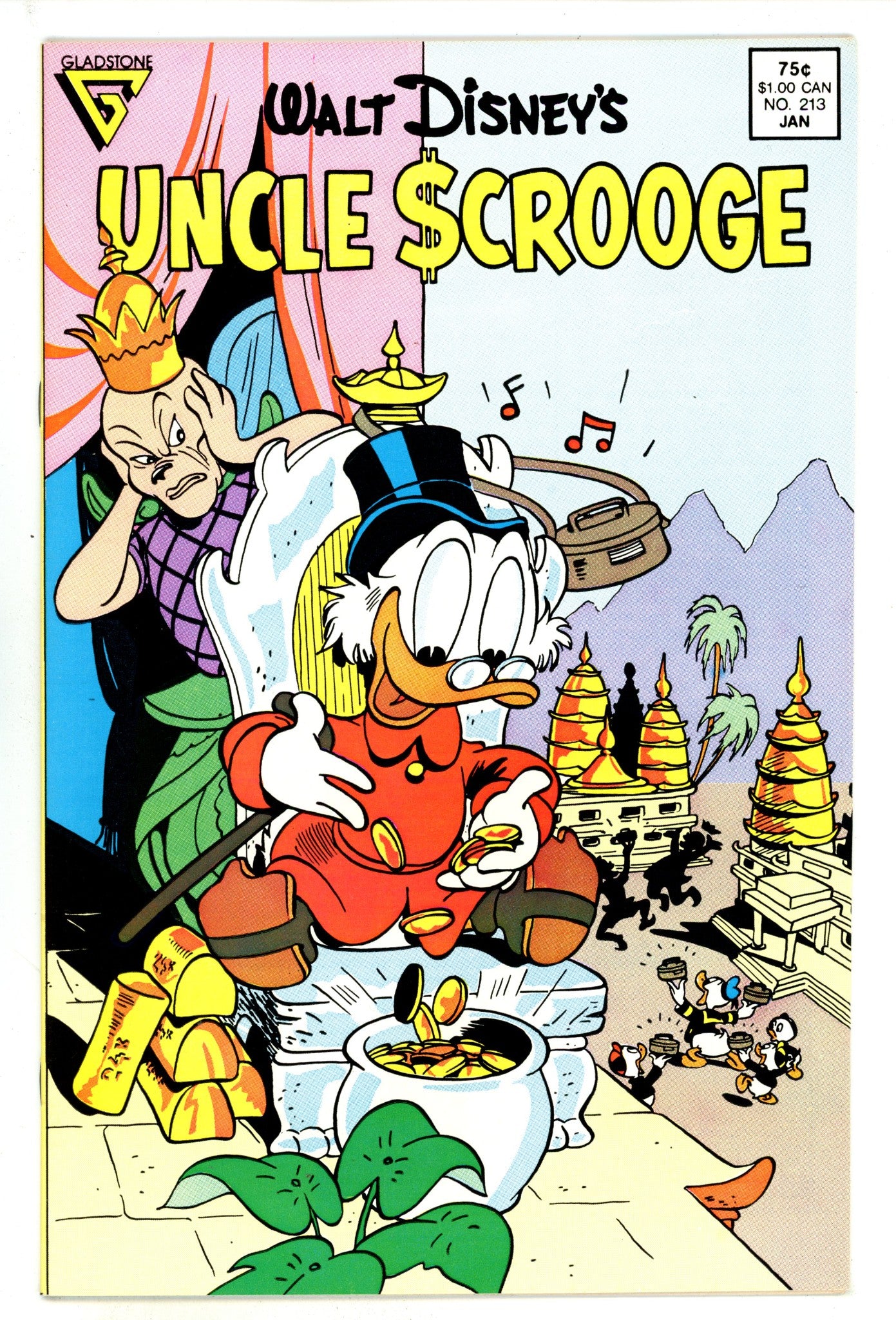 Walt Disney's Uncle Scrooge 213 High Grade (1987) 