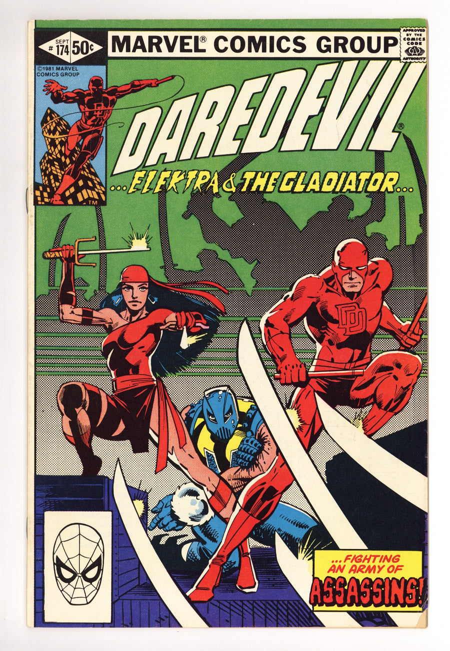 Daredevil Vol 1 174 FN- (5.5) (1981) 