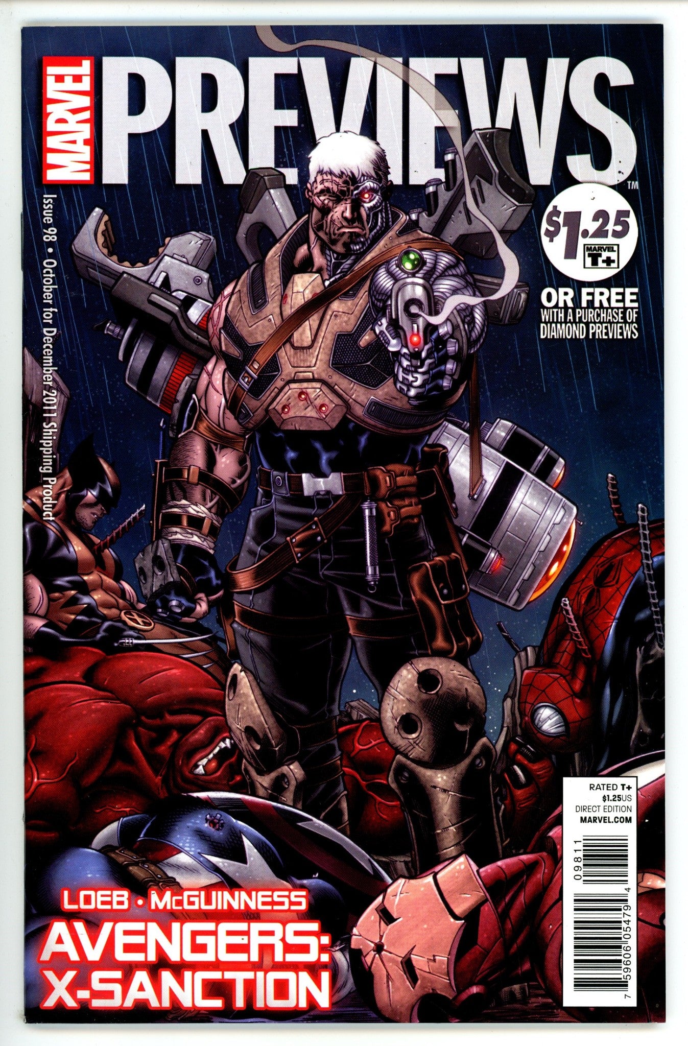 Marvel Previews Vol 1 98 High Grade (2011)