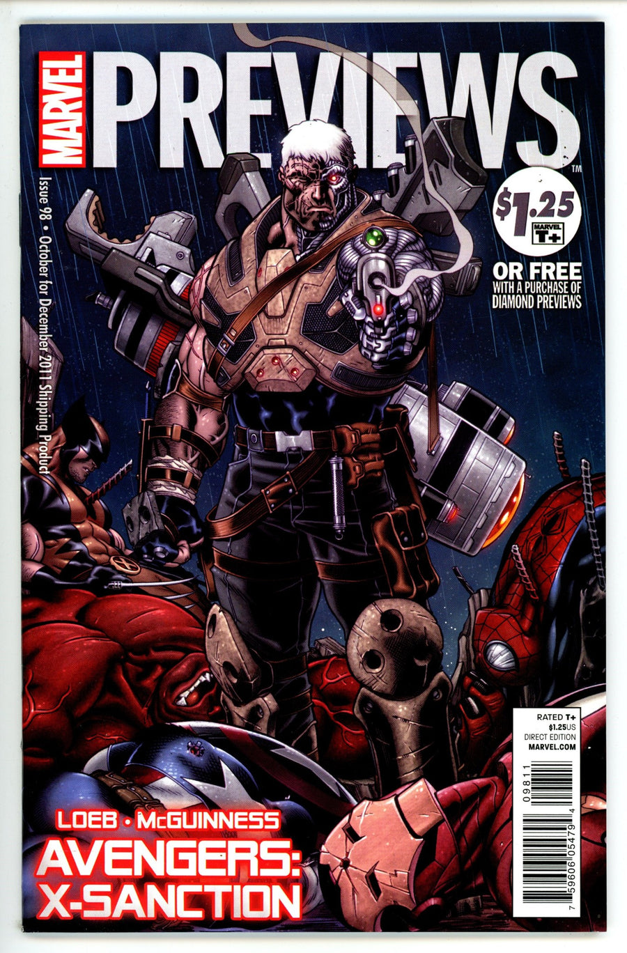 Marvel Previews Vol 1 98 High Grade (2011)