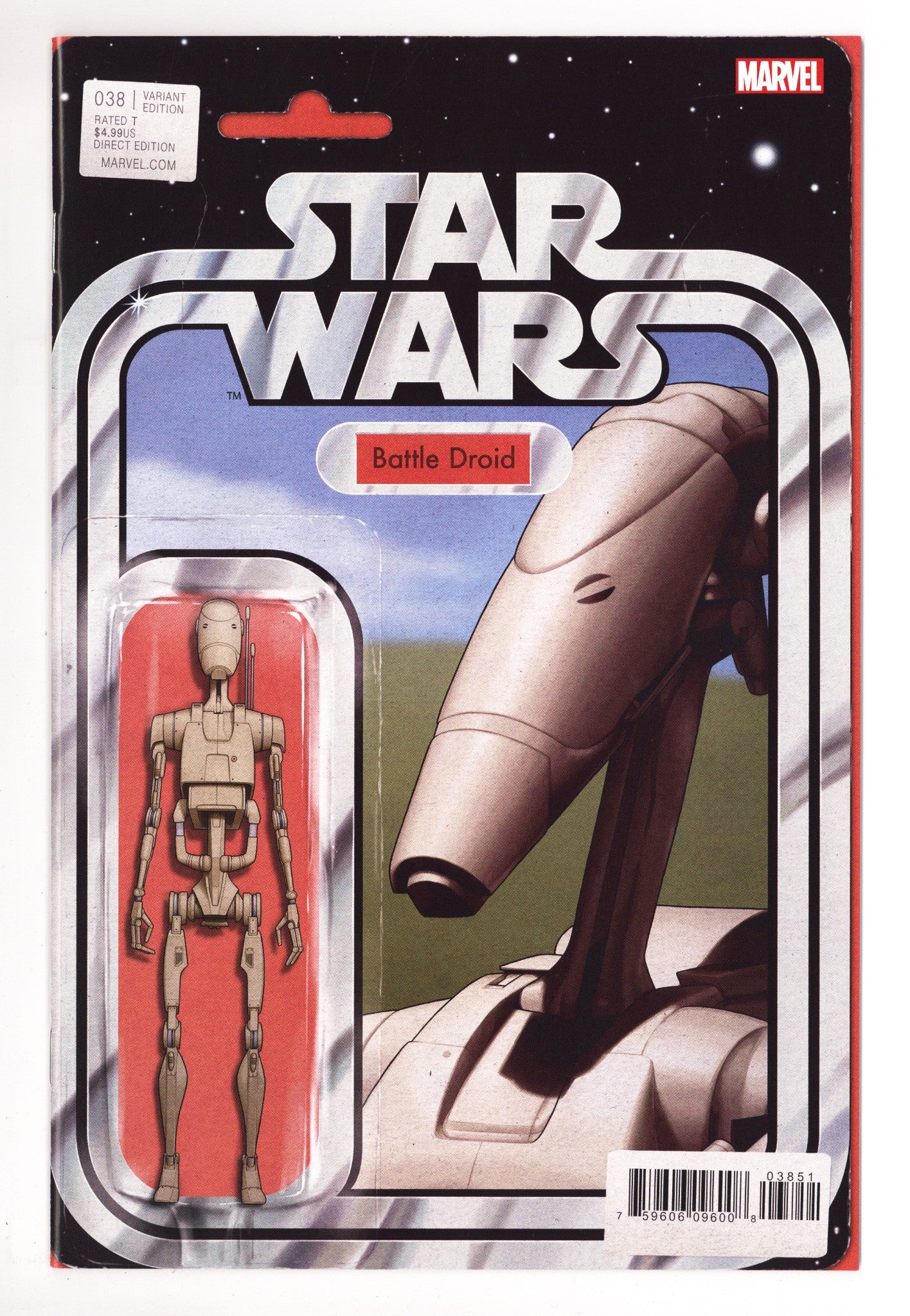 Star Wars Vol 3 38 High Grade (2023) Christopher Action Figure Variant 