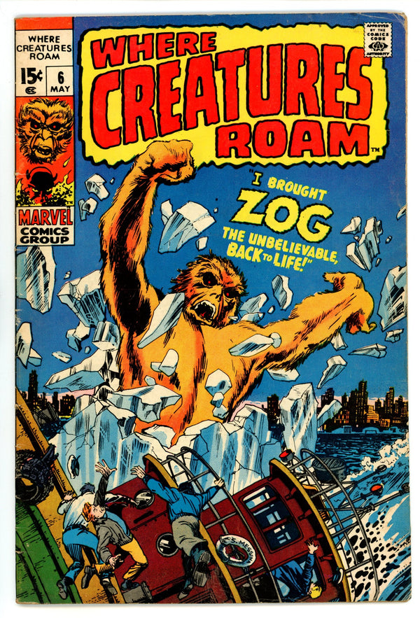 Where Creatures Roam 6 VG/FN (5.0) (1971)