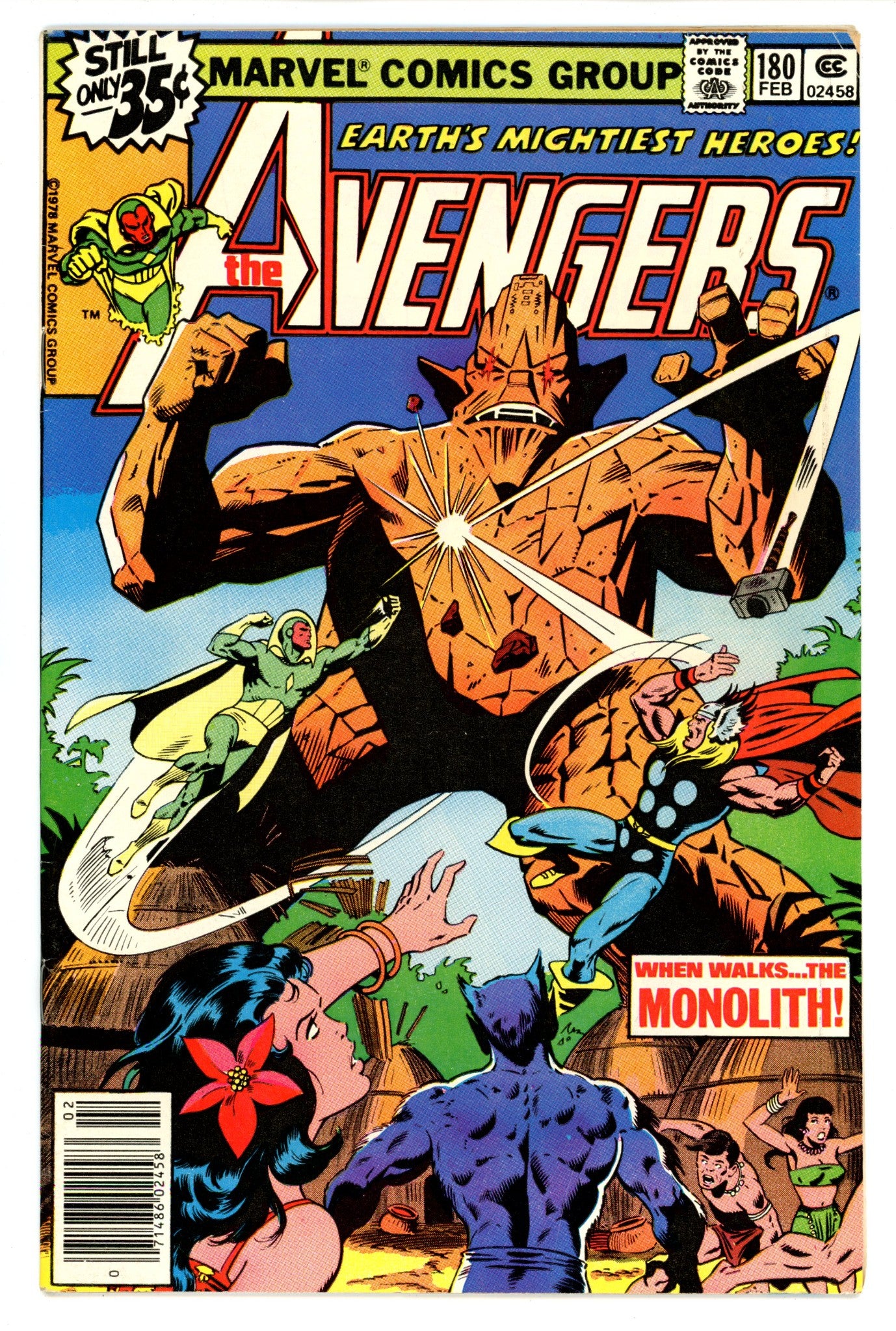 The Avengers Vol 1 180 VF- (7.5) (1979) 