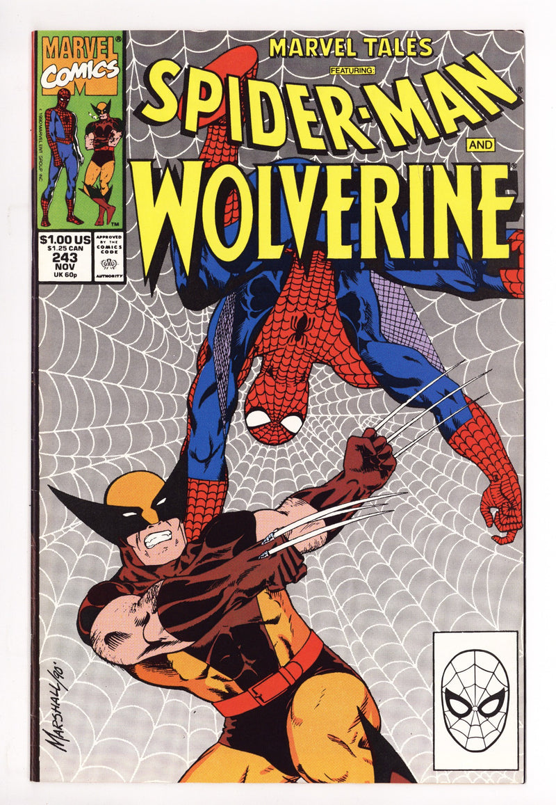 Marvel Tales Vol 2 243 Mid Grade (1990) 