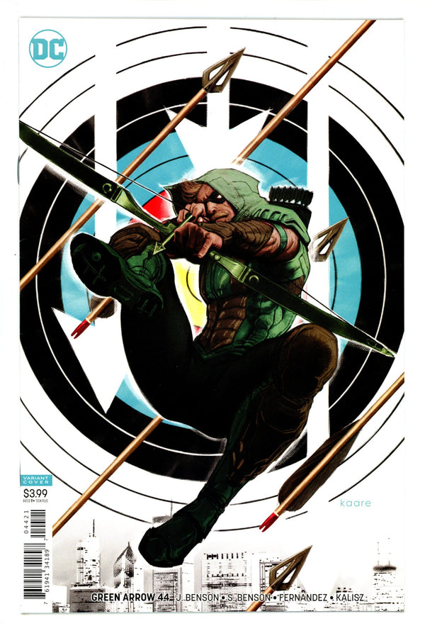 Green Arrow Vol 6 44 High Grade (2018) Andrews Variant