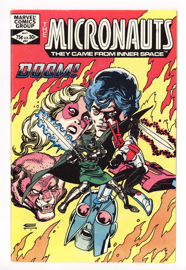 Micronauts Vol 1 41 Mid Grade (1982)