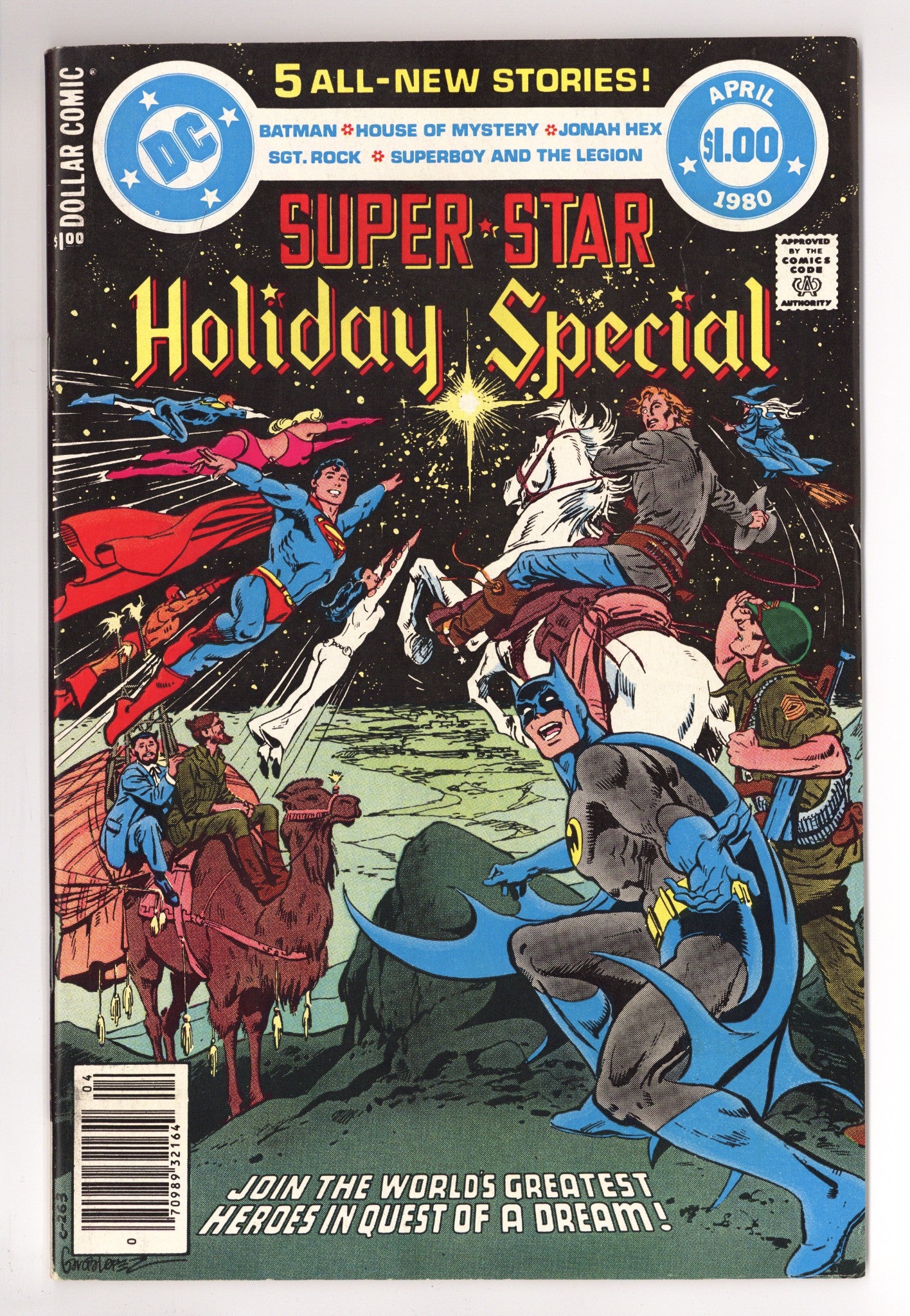 DC Special Series 21 FN+ (6.5) Super-Star Holiday Special (1980) 