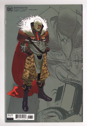Batman Vol 3 93 NM- (9.2) (2020) Jimenez Incentive Variant