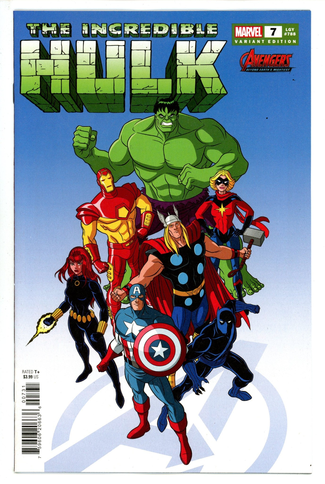 Incredible Hulk Vol 4 7 Levins Avengers Variant (2023)