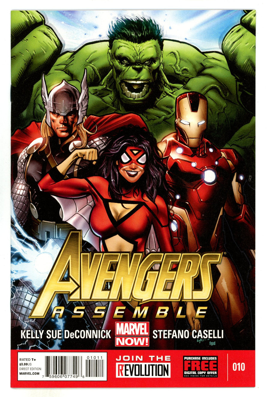 Avengers Assemble Vol 2 10  High Grade  (2013)  