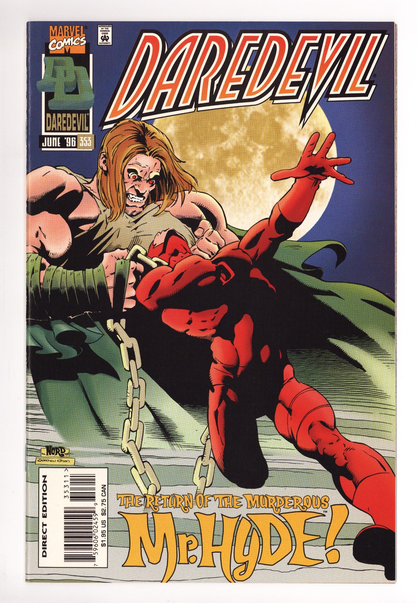Daredevil Vol 1 353 High Grade (1996) 