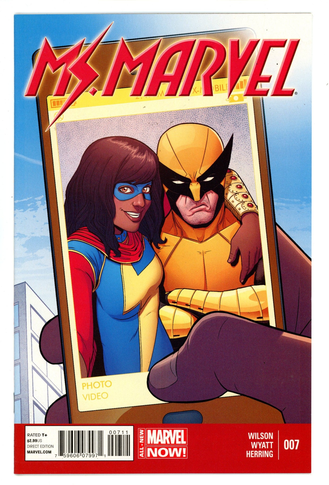 Ms. Marvel Vol 3 7 High Grade (2014) 